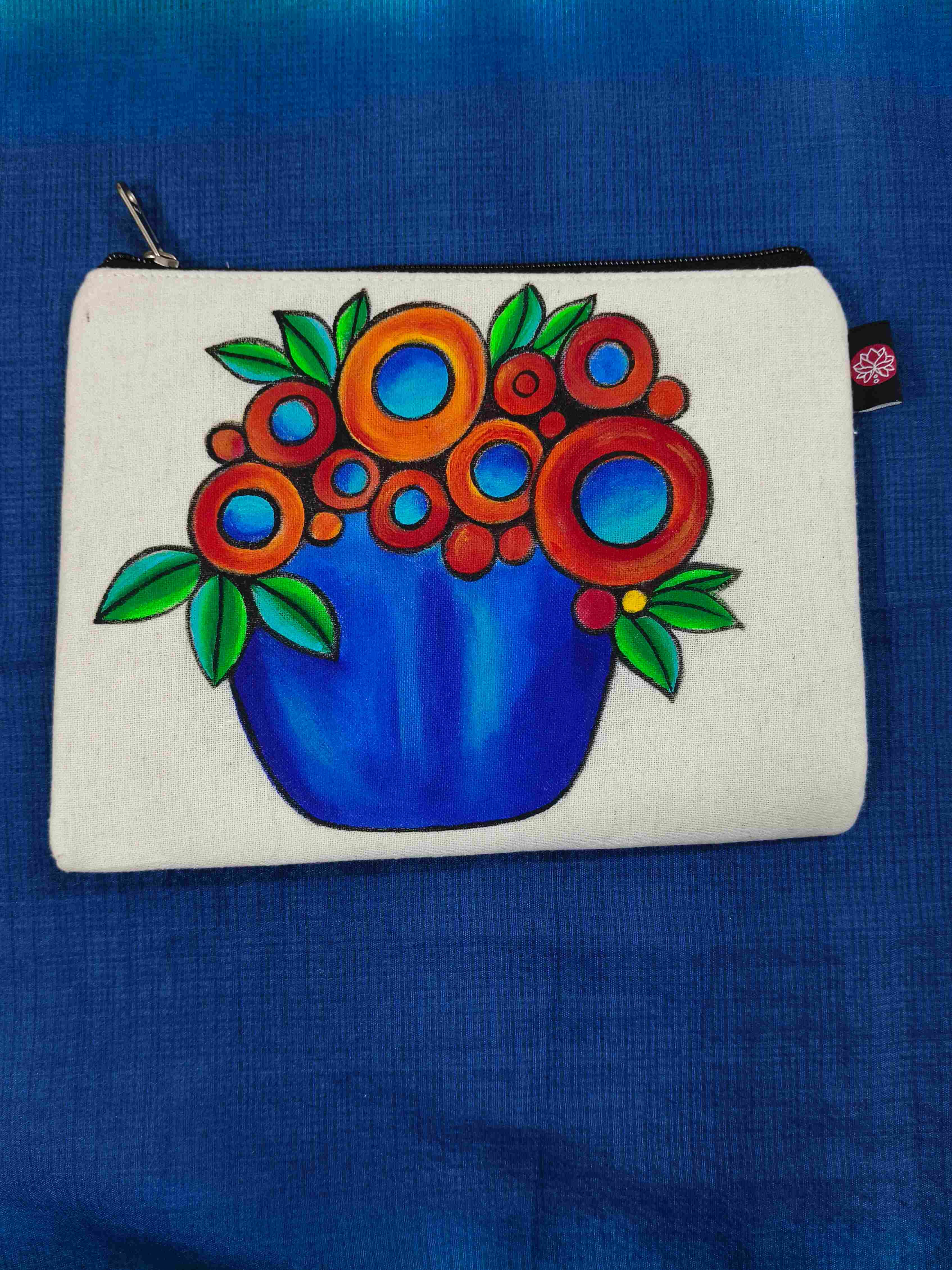 Handpainted Pouch